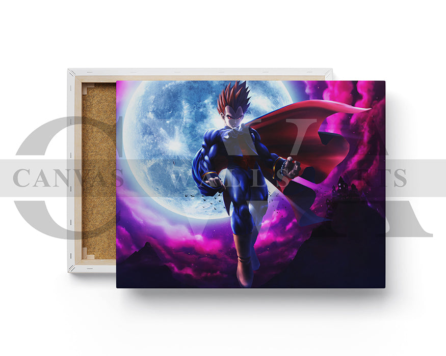 Vegeta Anime Canvas Wall Art