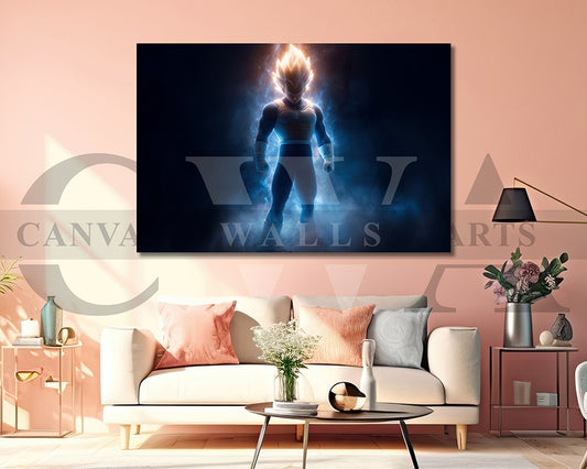 Vegeta Canvas Wall Art