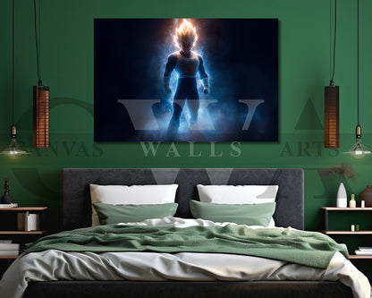 Vegeta Canvas Wall Art
