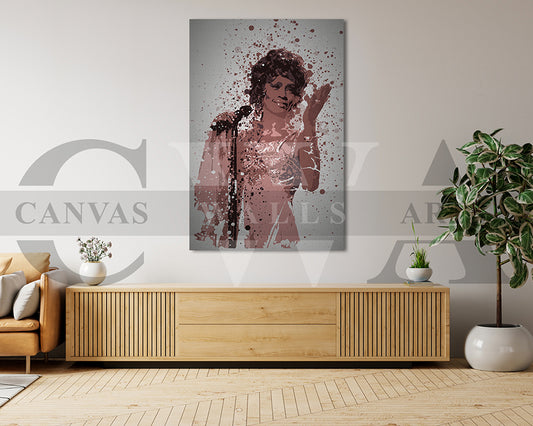 Whitney Houston Canvas Wall Art