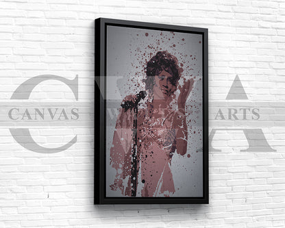 Whitney Houston Canvas Wall Art