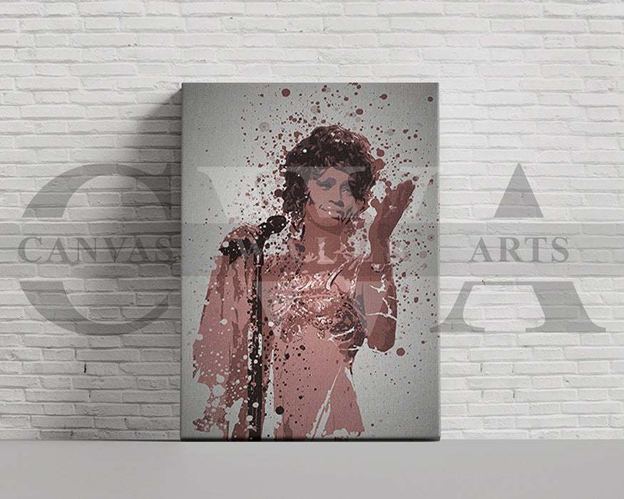 Whitney Houston Canvas Wall Art
