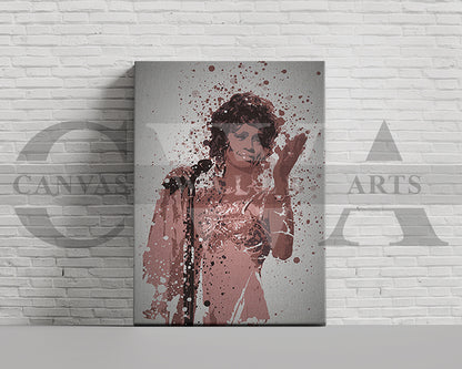 Whitney Houston Canvas Wall Art