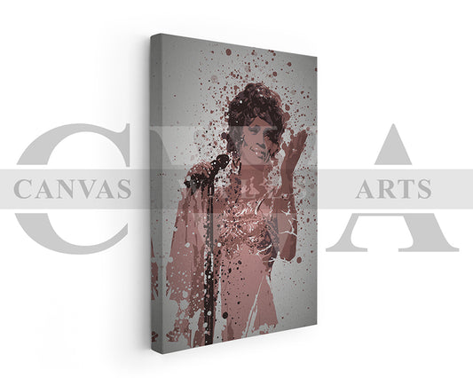 Whitney Houston Canvas Wall Art