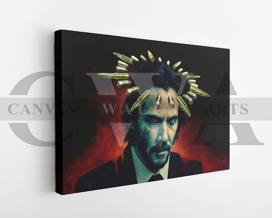 Wick Is Pain Poster Canvas Wall Art