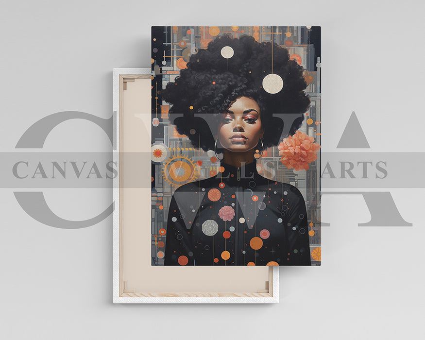 Woman Fashion Canvas Wall Art