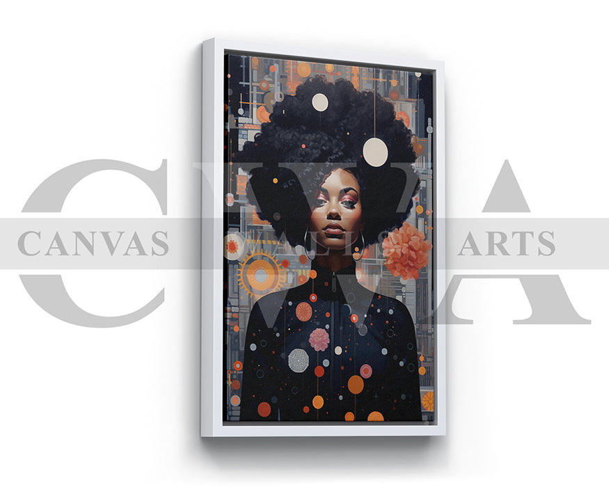 Woman Fashion Canvas Wall Art