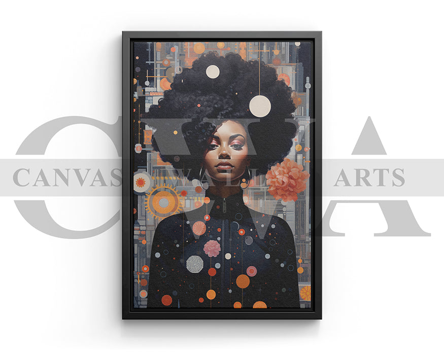 Woman Fashion Canvas Wall Art