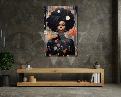 Woman Fashion Canvas Wall Art