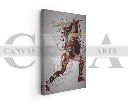 Wonder Woman Canvas Wall Art