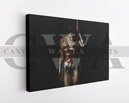 Wonder Woman Personified Poster Print