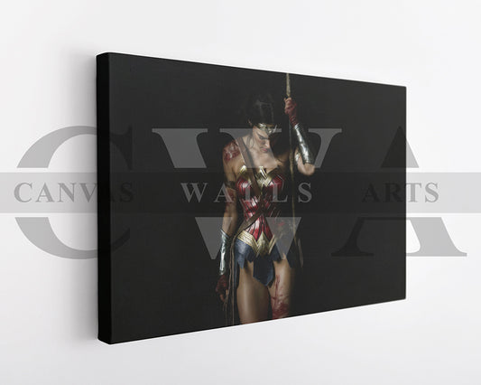 Wonder Woman Personified Poster Print