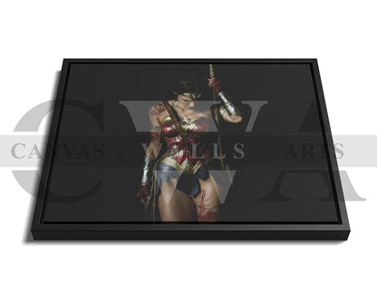 Wonder Woman Personified Poster Print