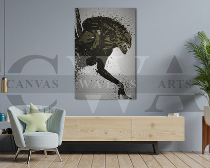 Xenomorph Canvas Wall Art
