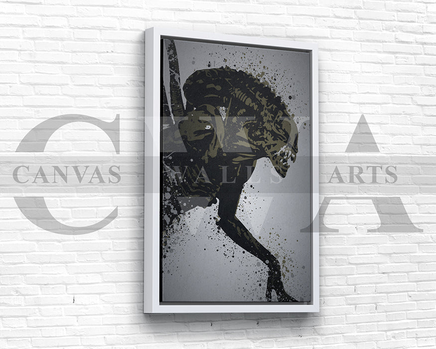 Xenomorph Canvas Wall Art