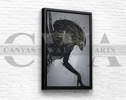 Xenomorph Canvas Wall Art