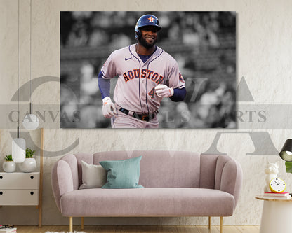 Yordan Alvarez Sports Canvas