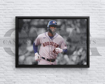 Yordan Alvarez Canvas Print