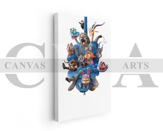 Zootopia Canvas Wall Art