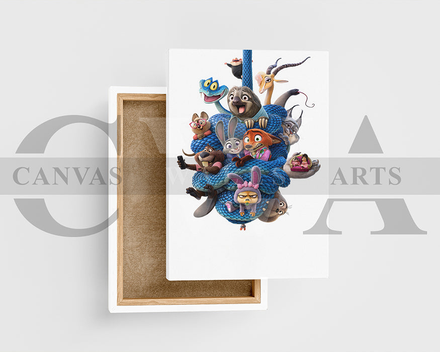 Zootopia Canvas Wall Art