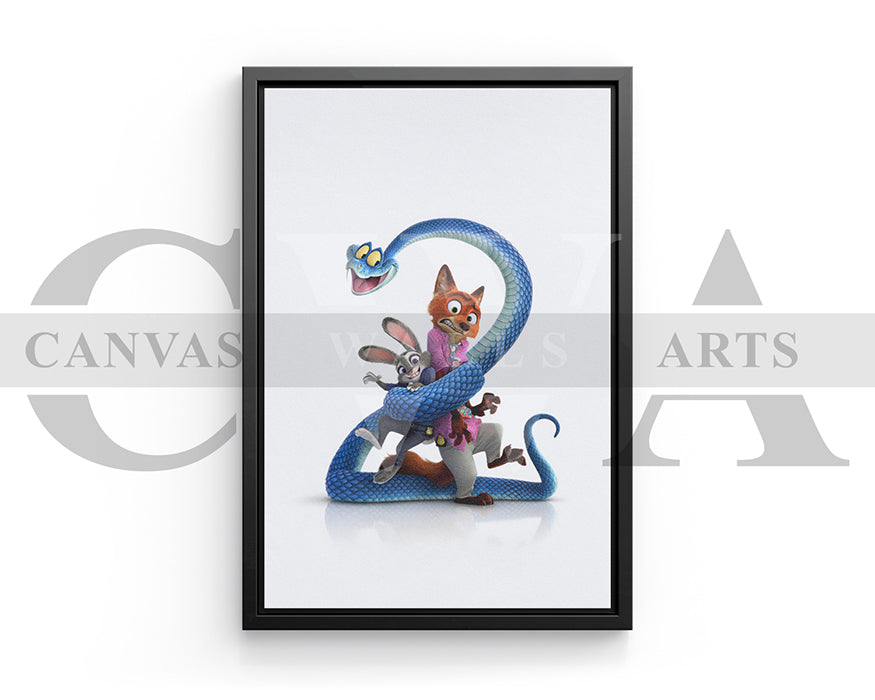 Zootopia Wall Art