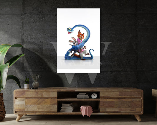 Zootopia Wall Art