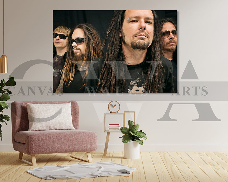 Korn Canvas Wall Art